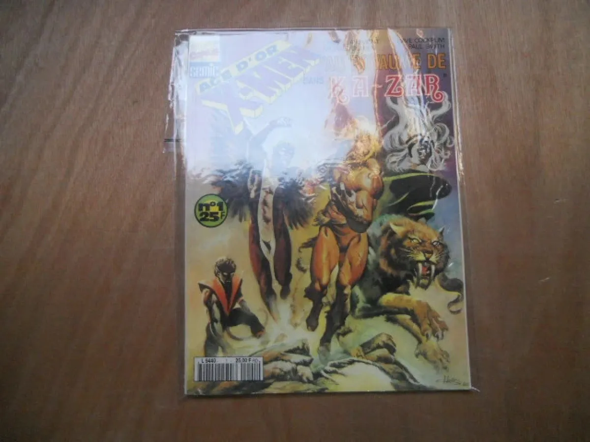 X-Men : Age D'or - Au Royaume De Ka-Zar Kazar Semic Marvel N°1 Tbe