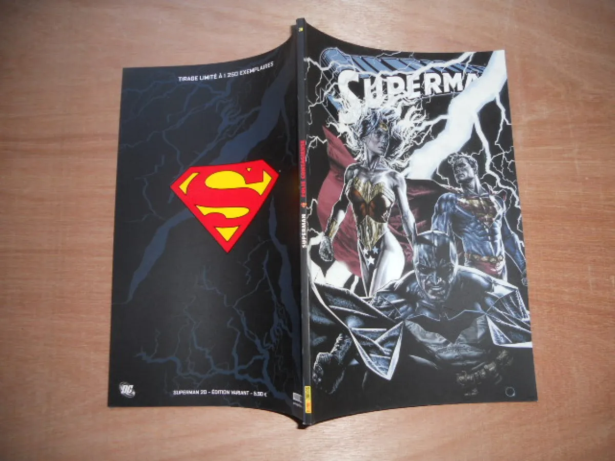 Superman N° 20 ( Juillet 2007 ) : " Folie Contagieuse " ( Édition Variant - Tirage Limité À 1250 Exemplaires )Ttbe