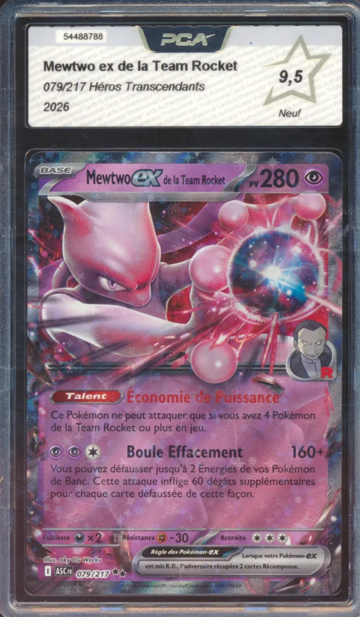 Mewtwo ex de la Team Rocket