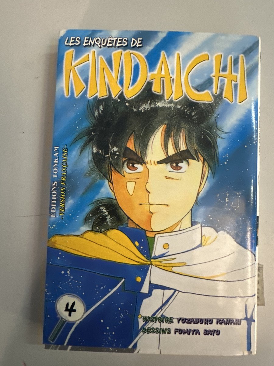 Manga les enquêtes de kindaichi vol 4