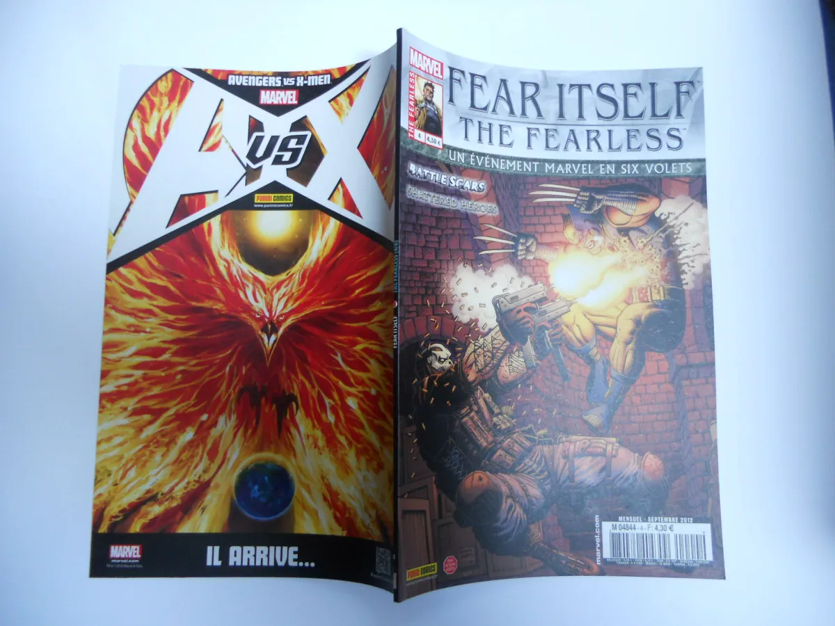 Fear Itself: The Fearless 4 MARVEL Panini Comics - 01/09/2012 TBE