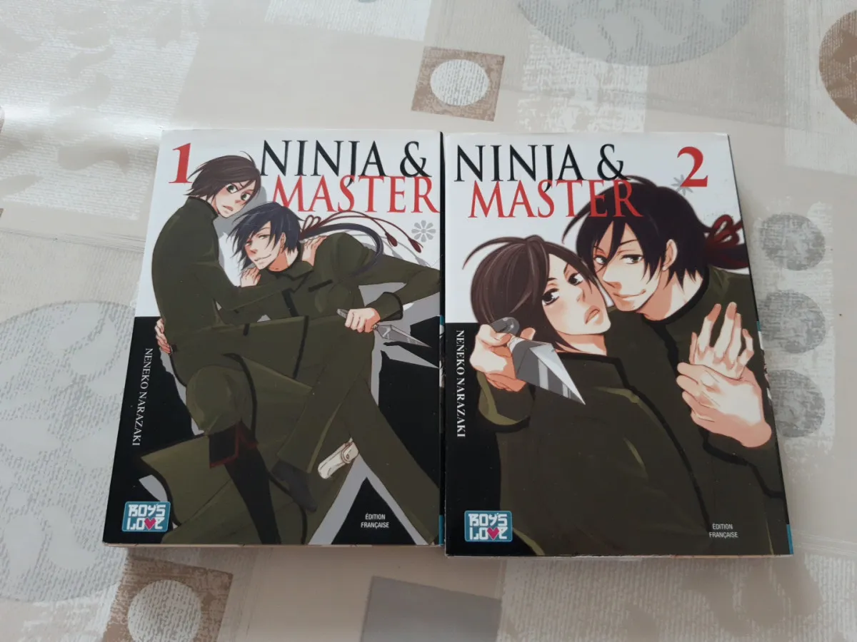 Lot yaoi - Ninja & master - integrale 2 tomes