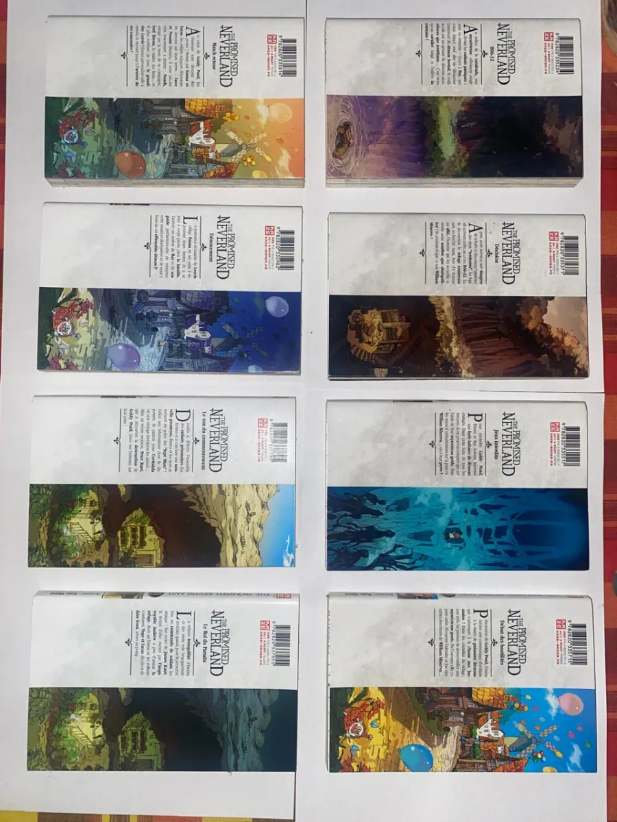 Lot tome 6-18 manga The Promised Neverland