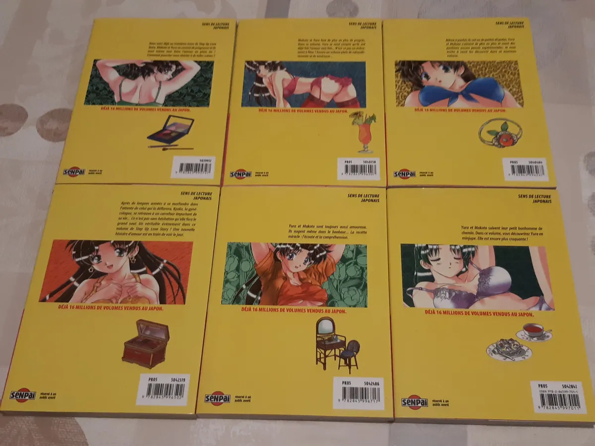 Lot 18 mangas - Step up love story - tomes 1 à 18