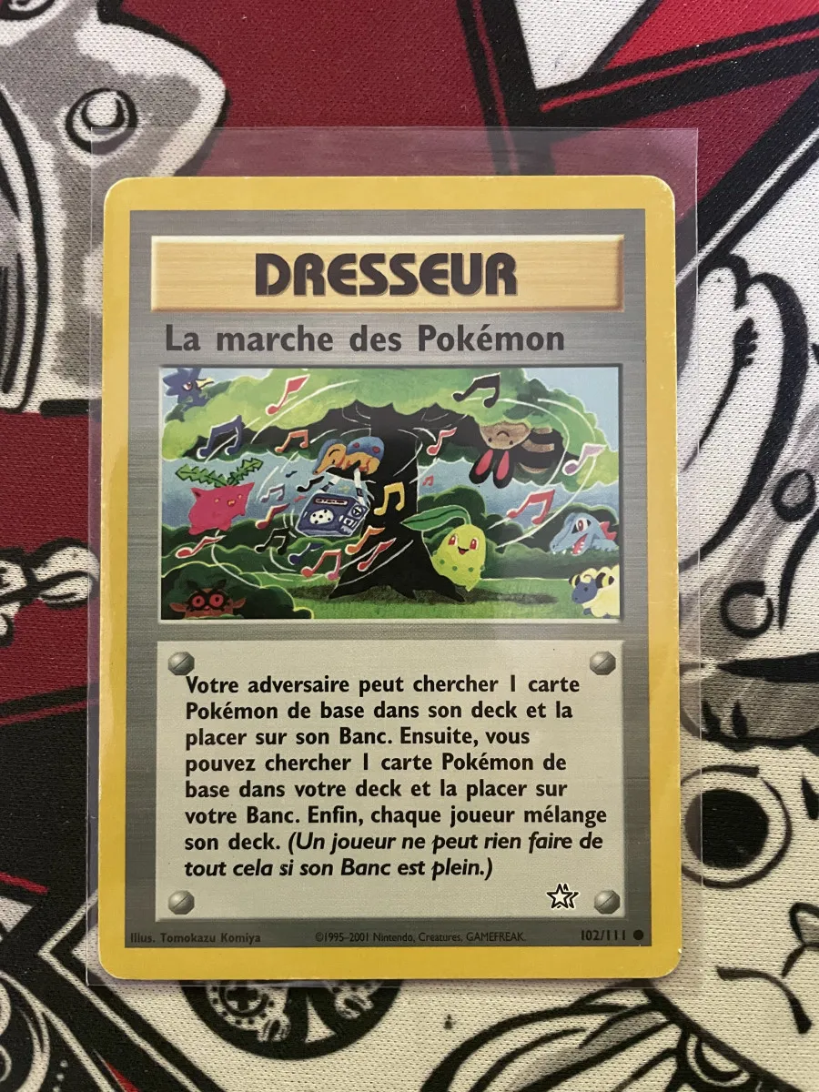 La marche des pokemon 102/111 Neo Genesis - Bloc Wizard