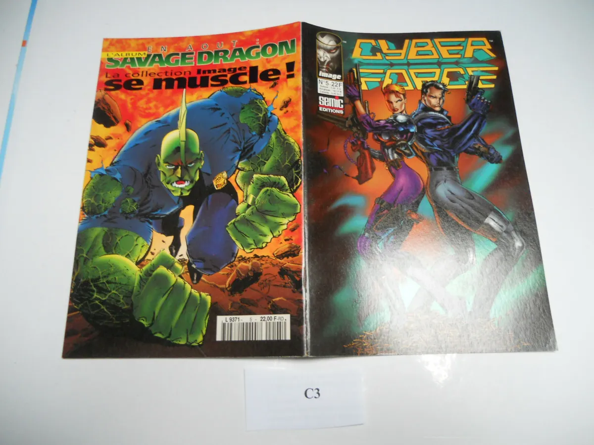 Cyber Force, Bimestriel N°5, Aout 1996. Traitement De C.H.O.C. C3 TBE