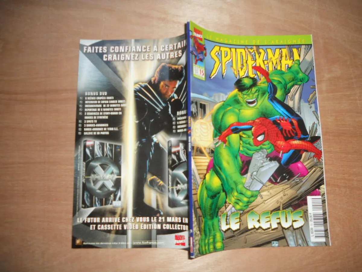 Spiderman Spider Man Deuxième Série Marvel France N° 15 : Le Refus - Marvel France Tbe