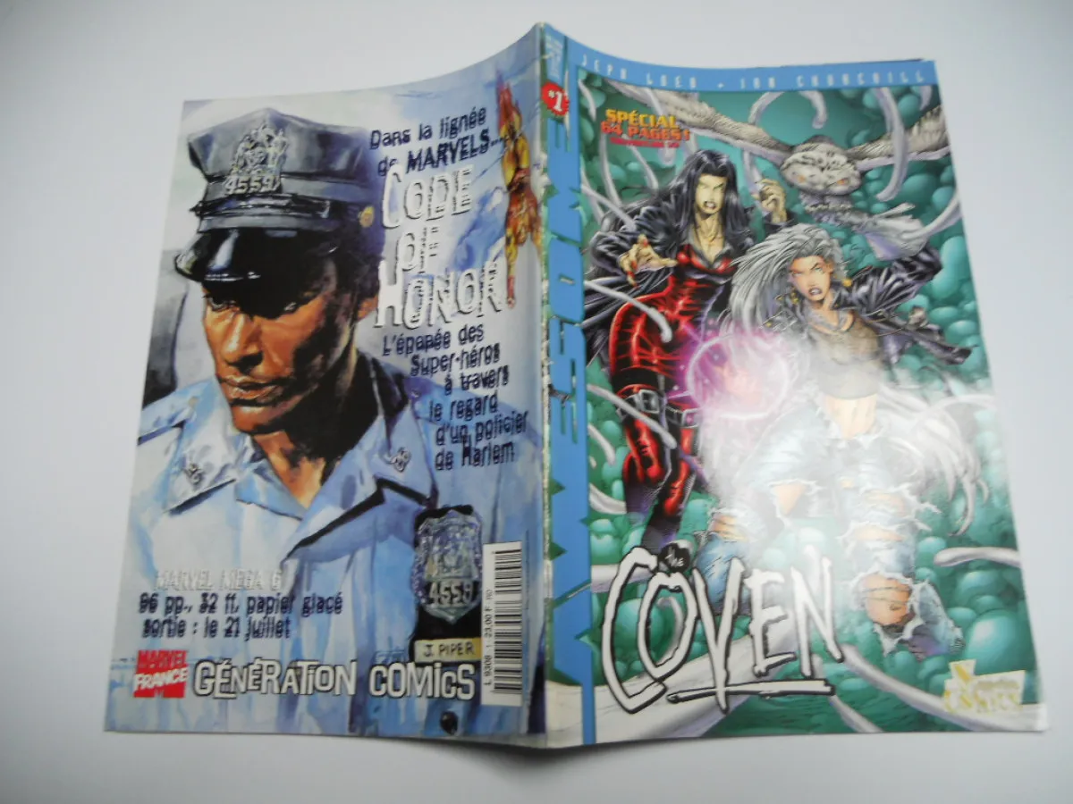 The Coven - N°1 - Juillet 1998 - Spécial 64 Pages! Couverture 1/2. TBE