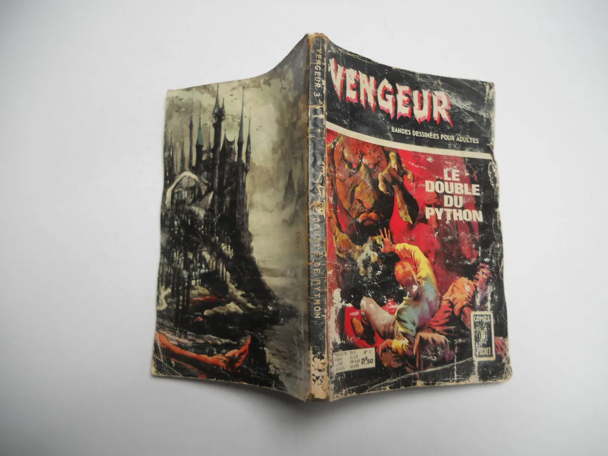 Vengeur N° 03 : Le Double Du Python Aredit Pocket Tourcoing - 1972