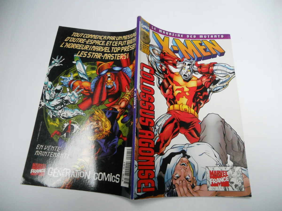 X-Men N° 5 ( Le Magazine Des Mutants - Juin 1997 ) : " Colossus Agonise ! "Marvel France TBE