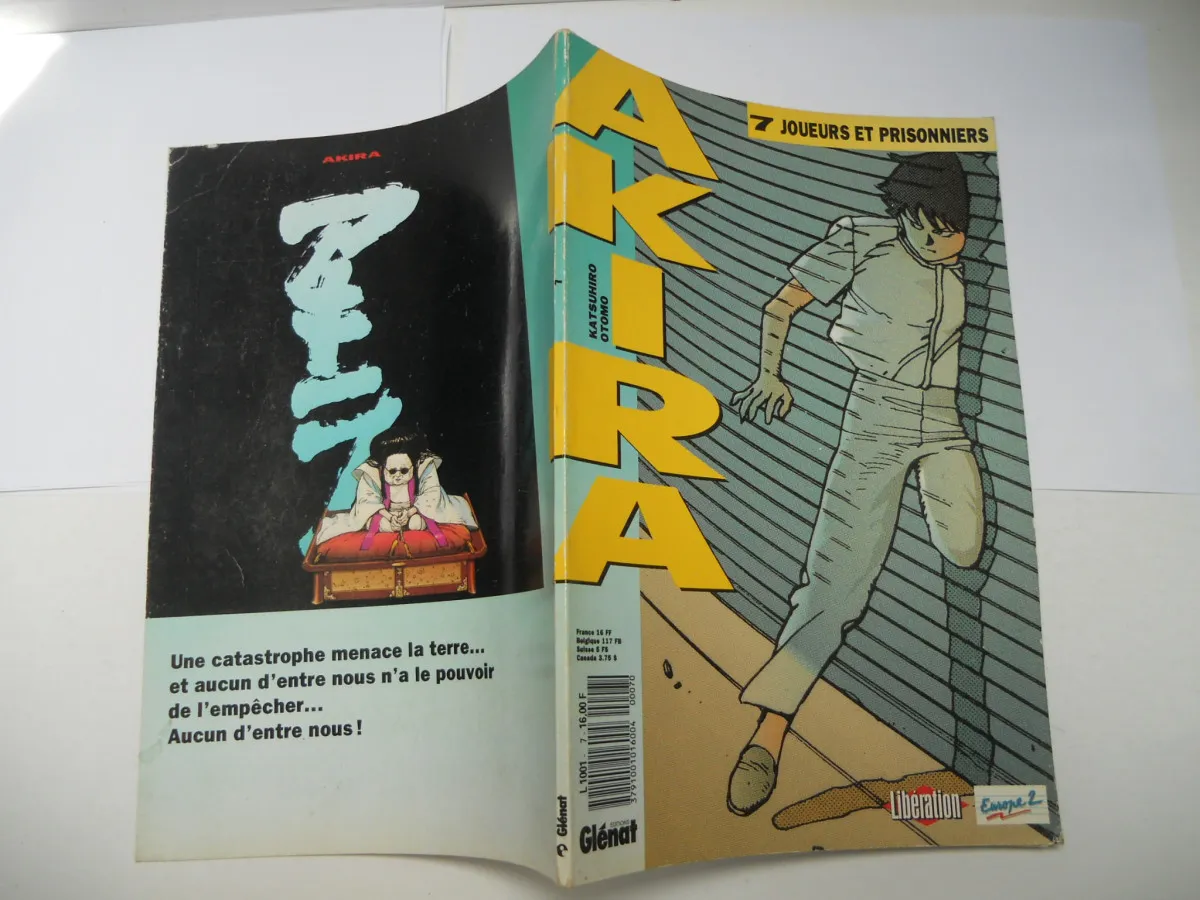Akira. 7 Joueurs Et Prisonniers .Katsuhiro  Ôtomo Glénat. - 1990