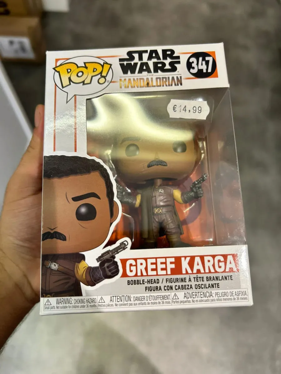 Funko Pop - Star Wars mandalorian 347 - Greef Karg . -20%