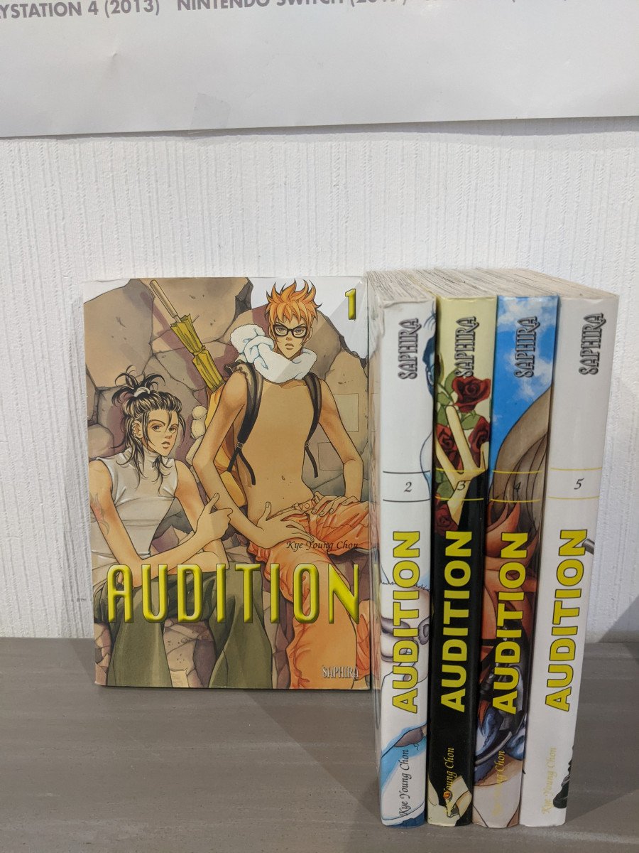 Audition – Tomes 1 à 5 – Bon état