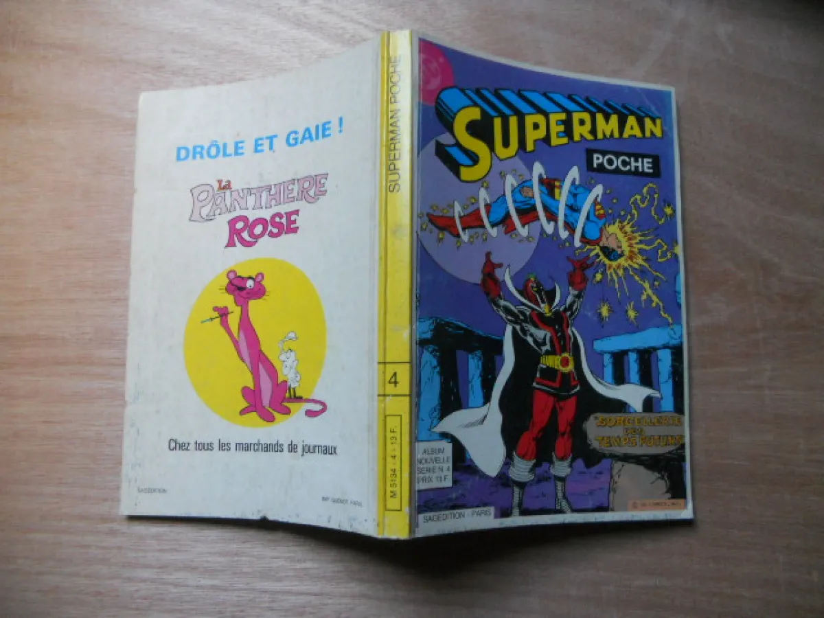 Superman Poche Album Relié N° 4 Contient Les N°65 / 66 / 67// 1983 -Tbe