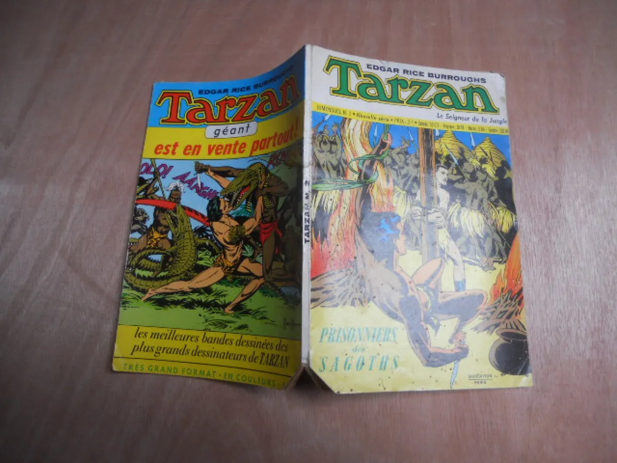 Tarzan Bimensuel N°2 Sagédition - 1972