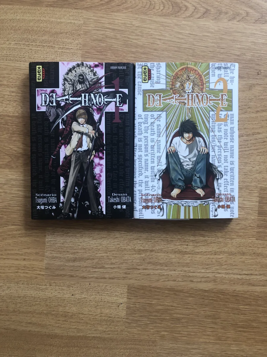 Death note tome 1 et 2