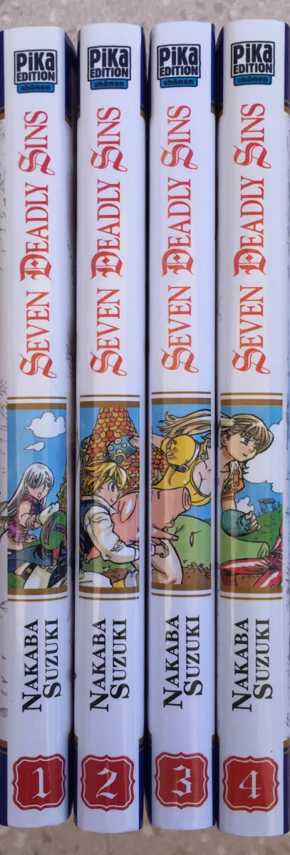 Manga Shonen Collection Seven Deadly Sins Pika