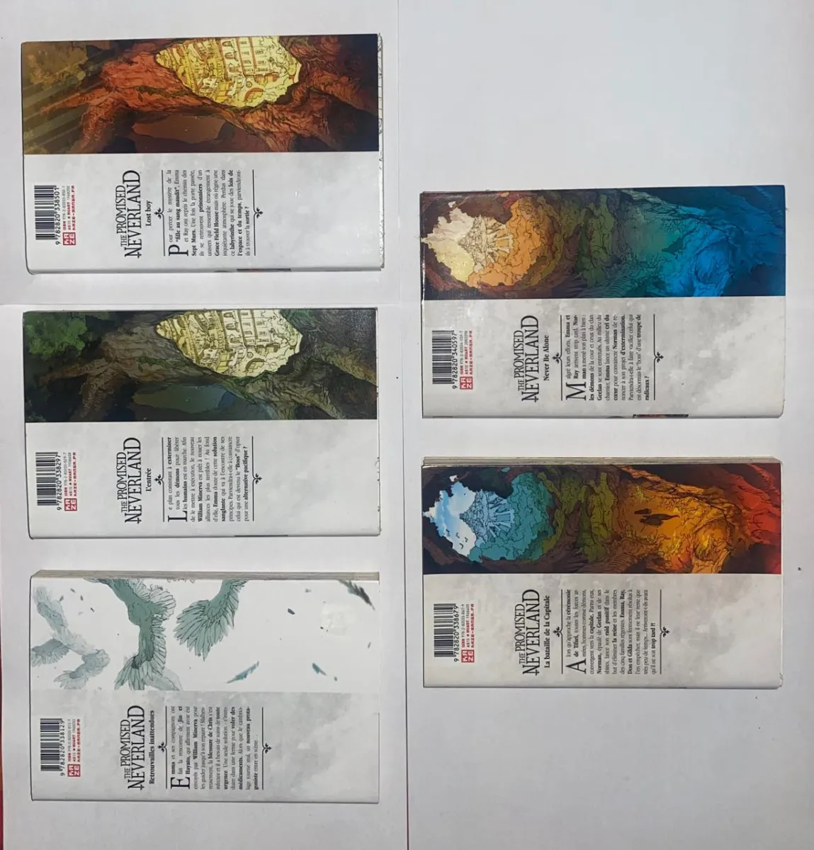 Lot tome 6-18 manga The Promised Neverland