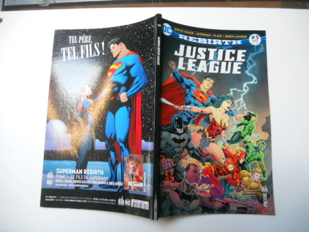 Justice League Rebirth N° 3 + Supplément Director's Cut TBE