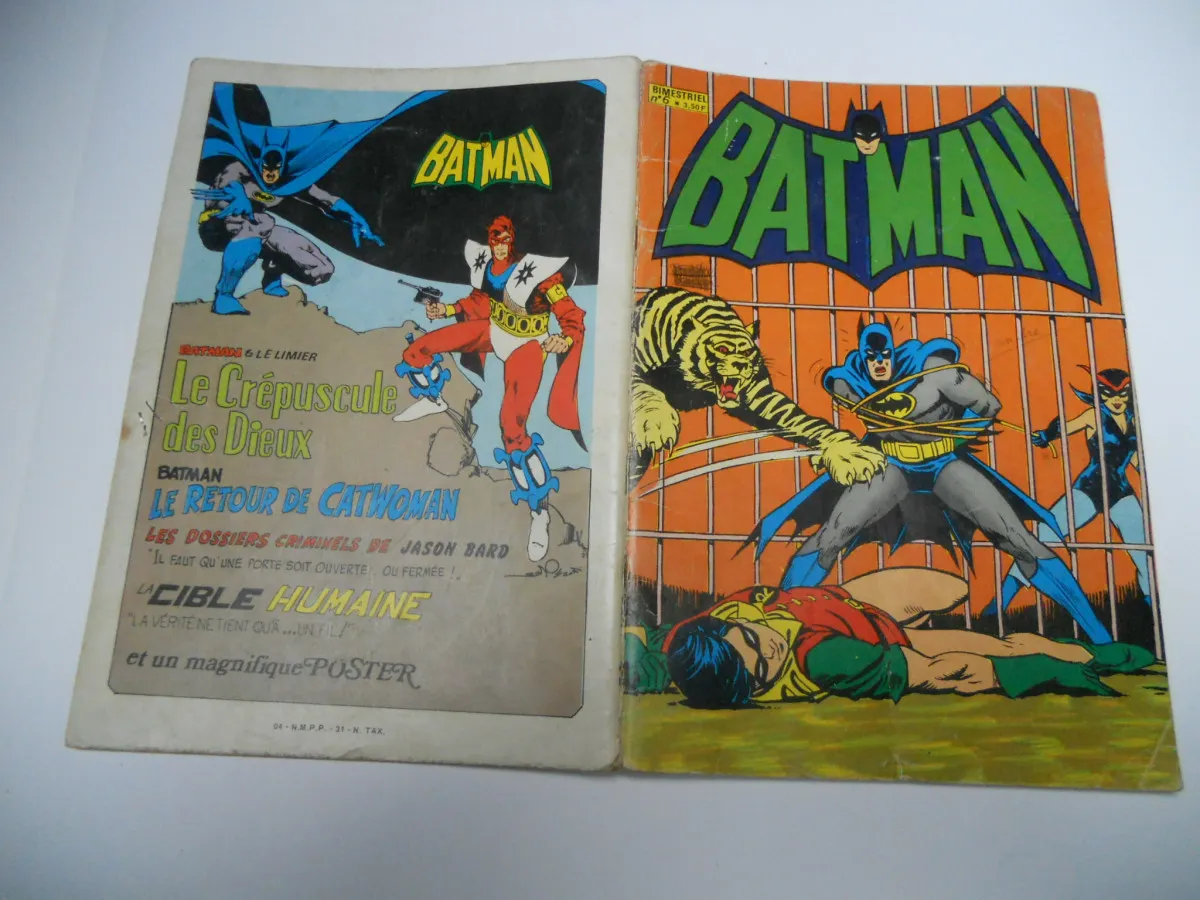 Batman N°6 Prologue Sagedition 1976 Be