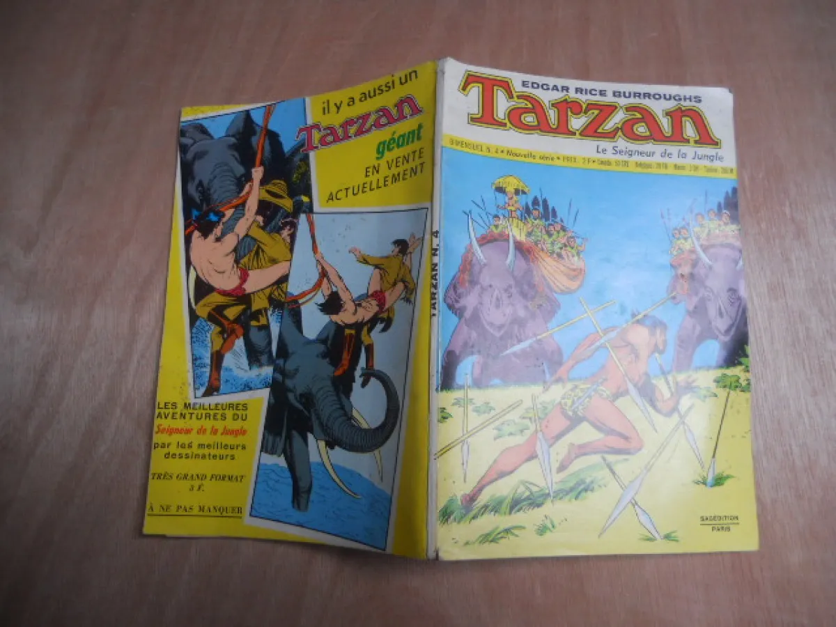 Tarzan Le Seigneur De La Jungle N° 4. edit sagedition