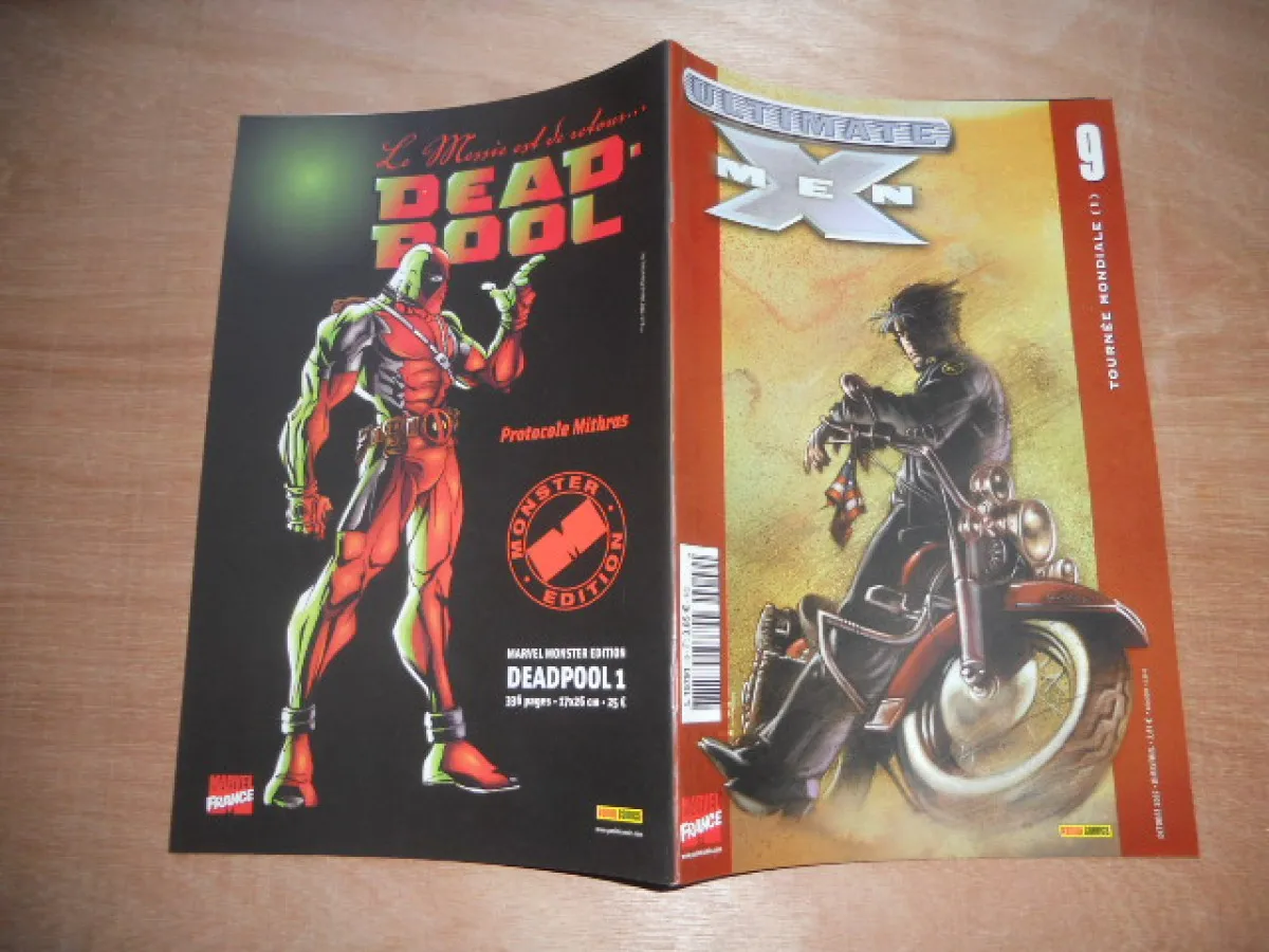 X-Men Ultimate N° 9 .Comics Marvel Panini 2002 ..Tbe