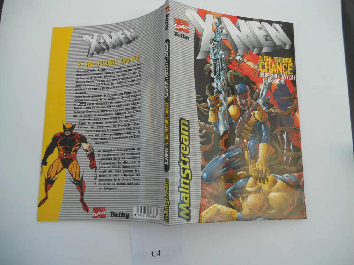 X-Men N°2 - Une Seconde Chance - Chris Claremont Bethy Mainstream Marvel Comics TBE C4