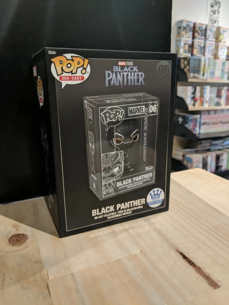 Funko pop Die-Cast Marvel - Black Panther 06