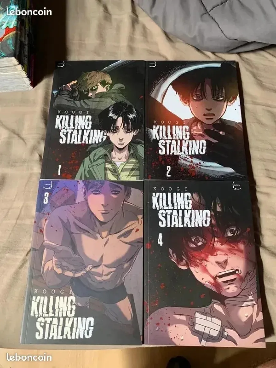 Manga intégral 1ere partie King stalking 4 tomes