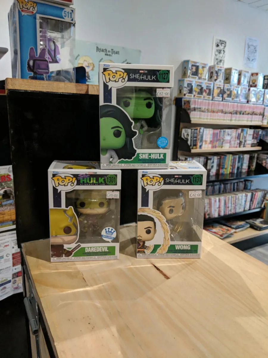 Lot de 3 Funko Pop She Hulk