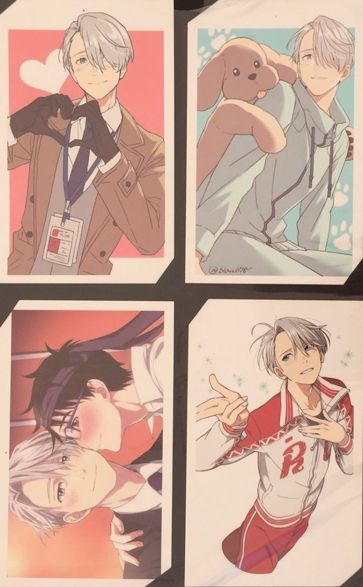 Carte Anime Yuri!!! on Ice Collection