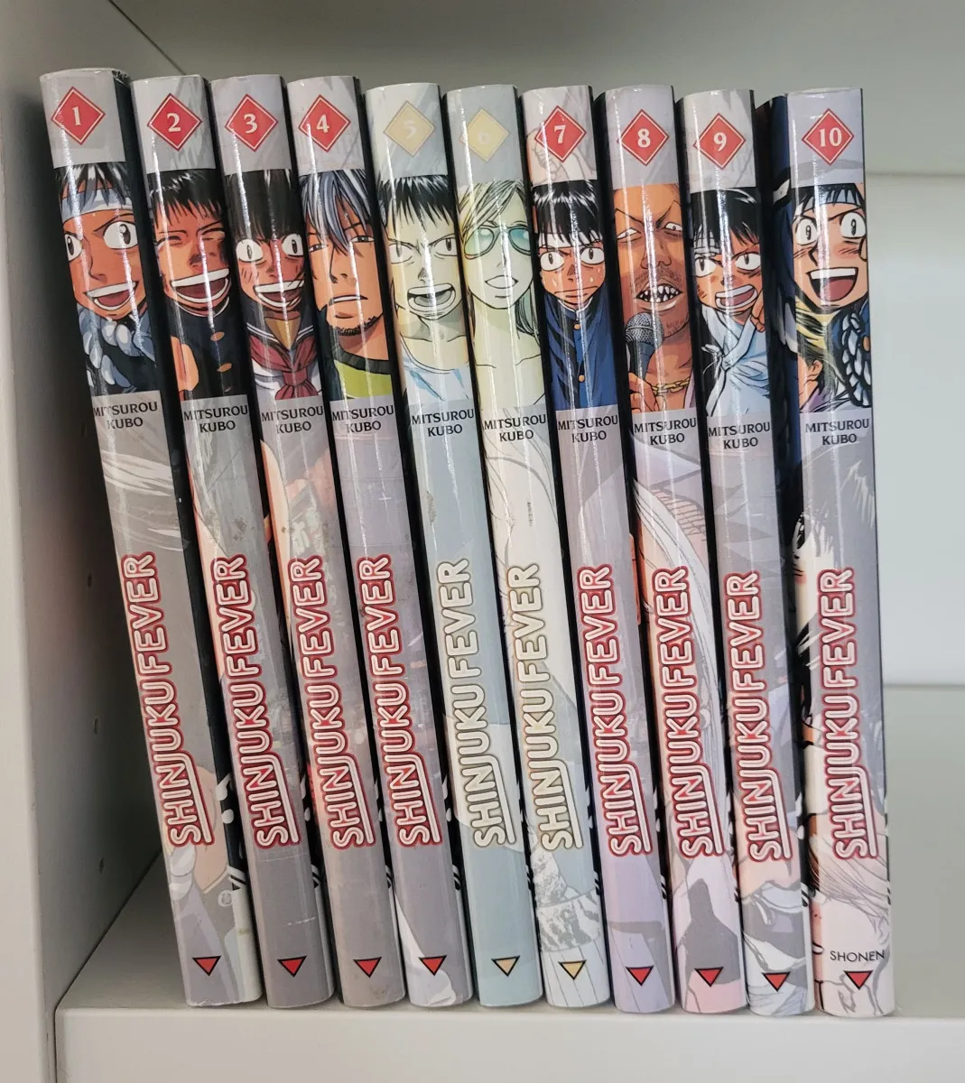 Shinjuku Fever Intégrale : Tome 1 À 10 (Manga De Mitsurou Kubo)