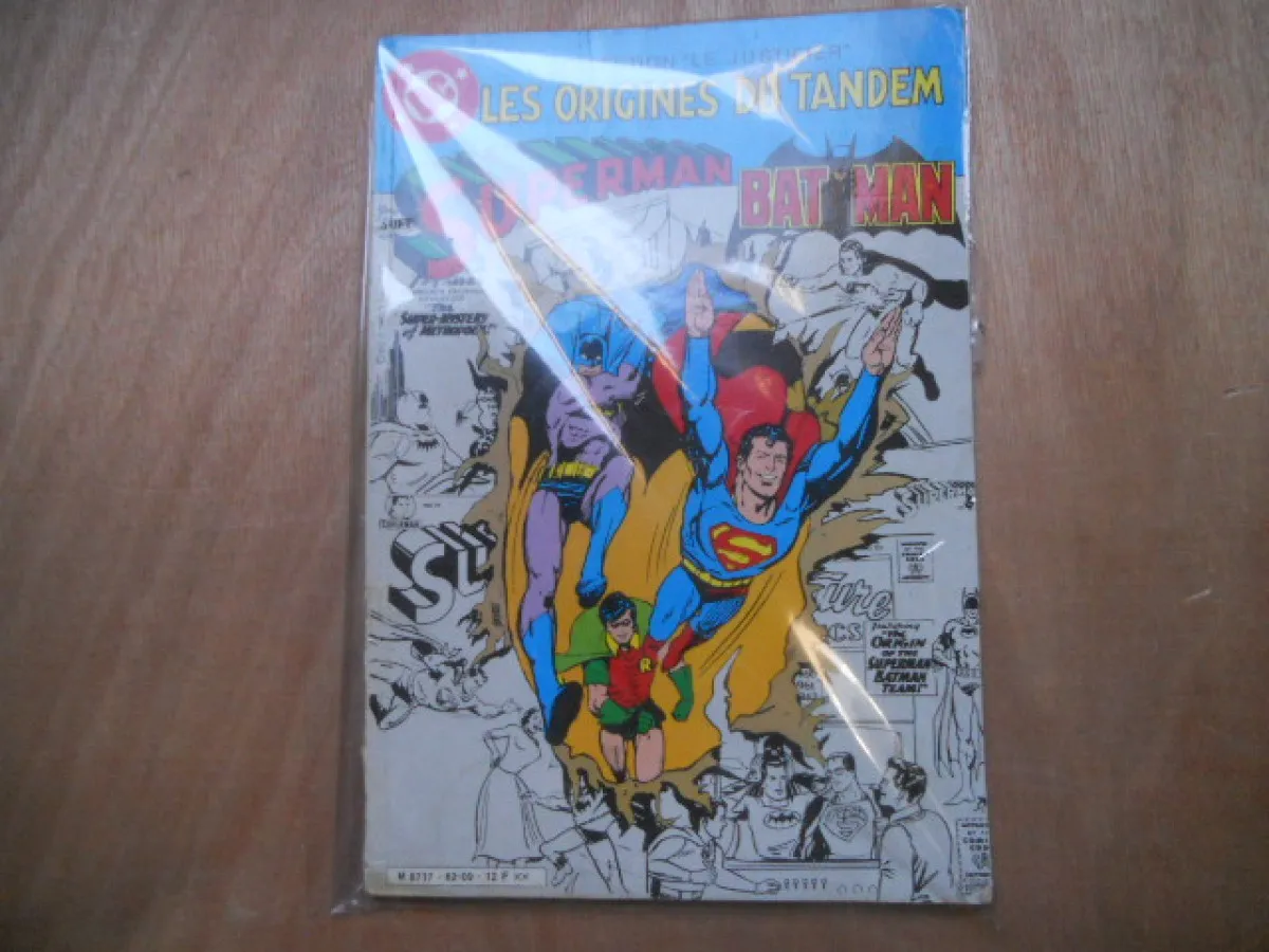 Superman Batman Collection Justicier Les Origines Du Tandem 1982 Sagedition