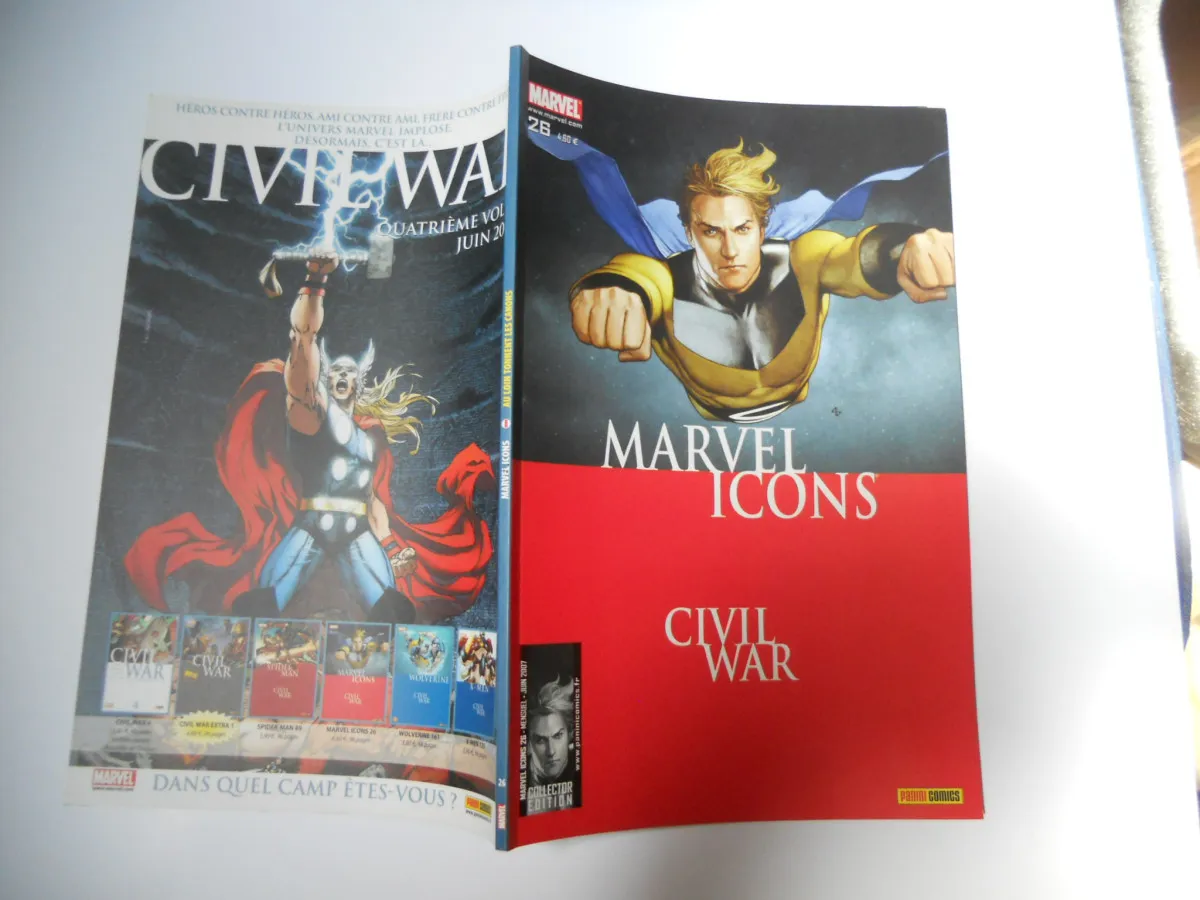 Marvel Icons ( Civil War ) / Collector Edition N° 26 : "Au Loin Tonnent Les Canons" TBE