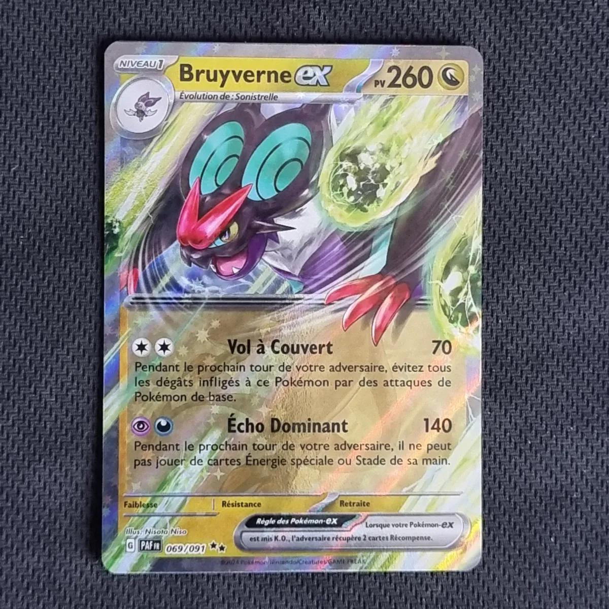 Carte pokemon Bruyverne ex 069/091 - Destinées de Paldea (2024)