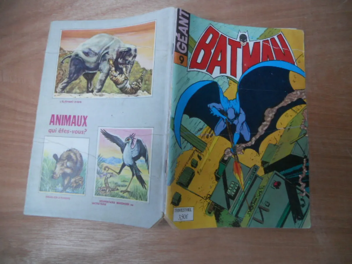 Batman Géant N° 9 L'homme Au Foulard Sagédition