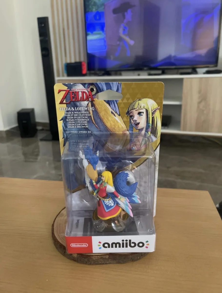 Figurine Amiibo Zelda & Loftwing