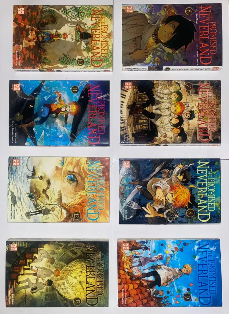 Lot tome 6-18 manga The Promised Neverland