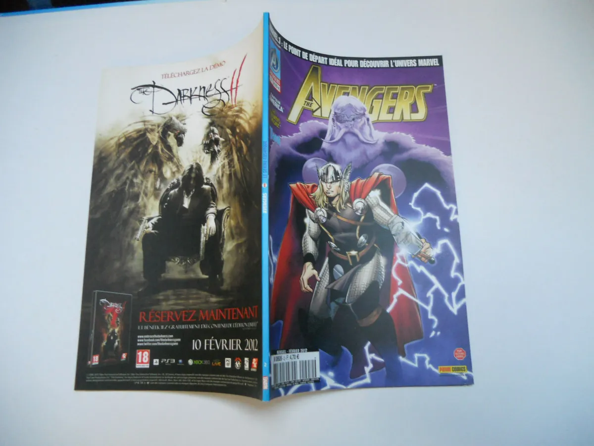 The Avengers N° 2 : Le Germe Cosmique ( Captain America / The Children's Crusade / Thor ) Marvel Panini Tbe ///C4