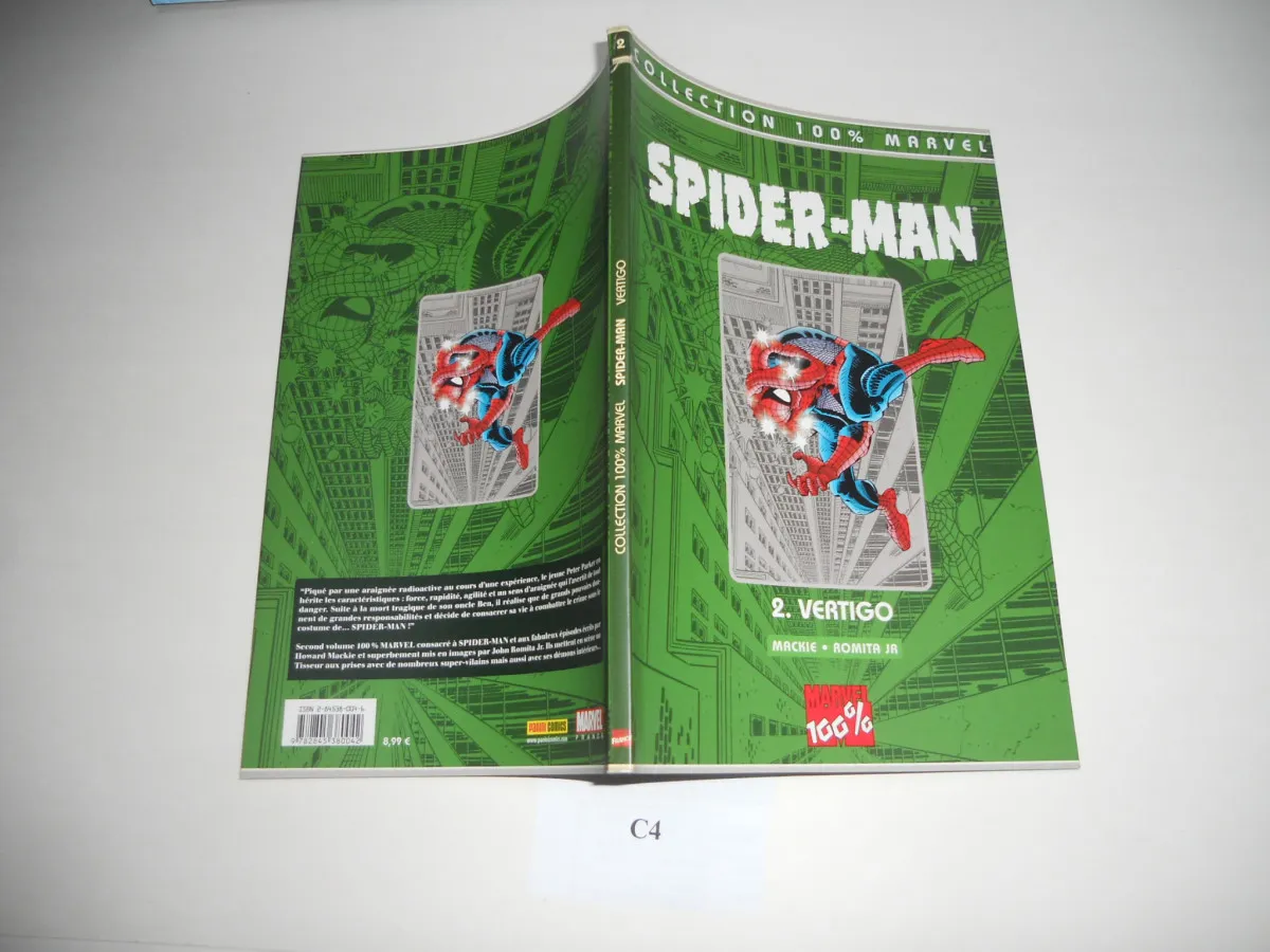Spider-Man Tome 2 : Vertigo John Jr Romita Panini France - 22/06/2000 TBE