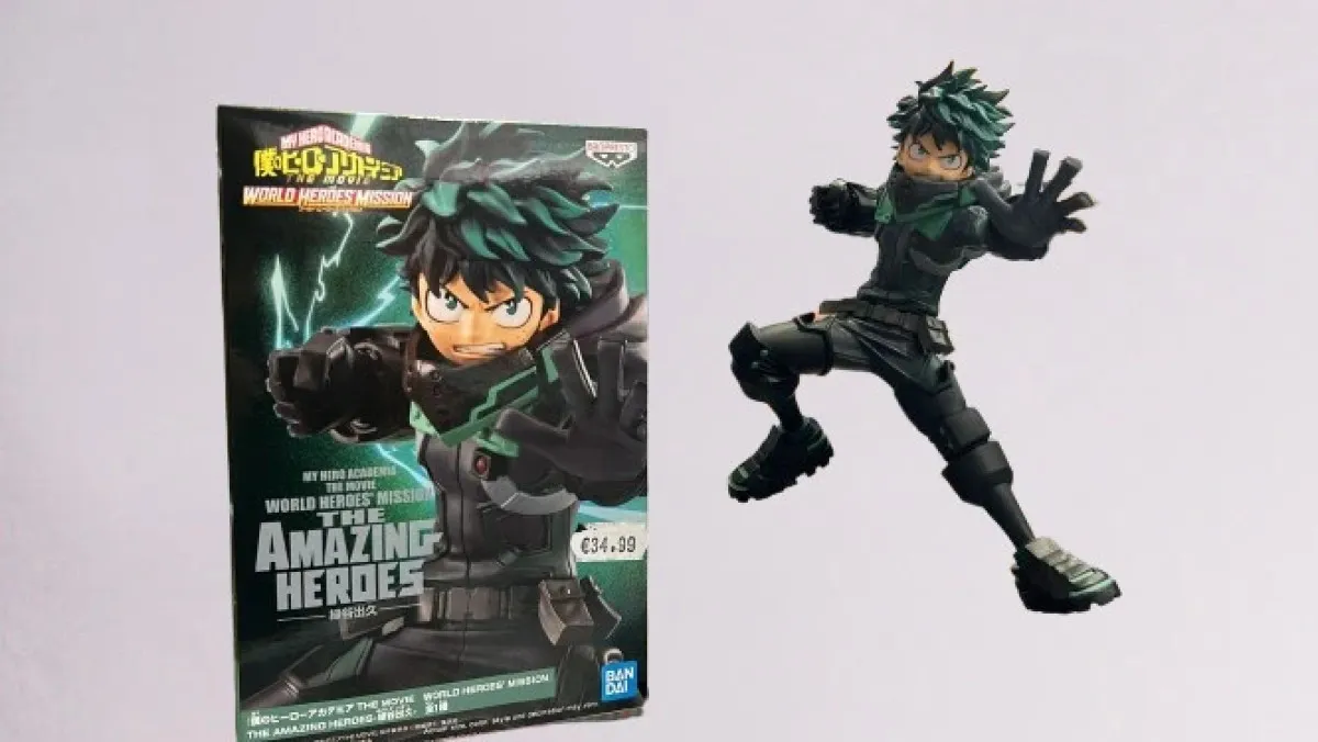 Figurine Banpresto - My Hero Academia - Izuku Midoriya - Amazing Heroes WHM 15cm