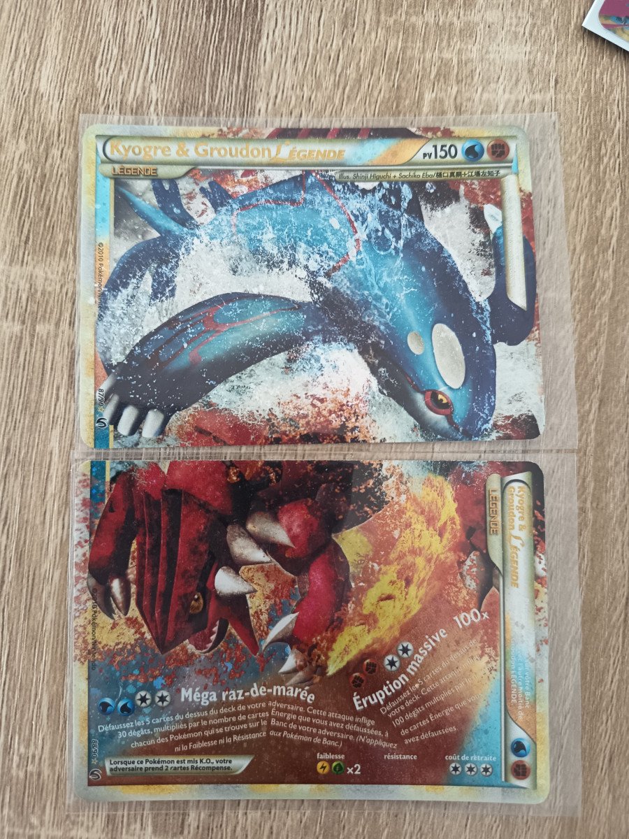 Kyogre & Groudon Légende FR