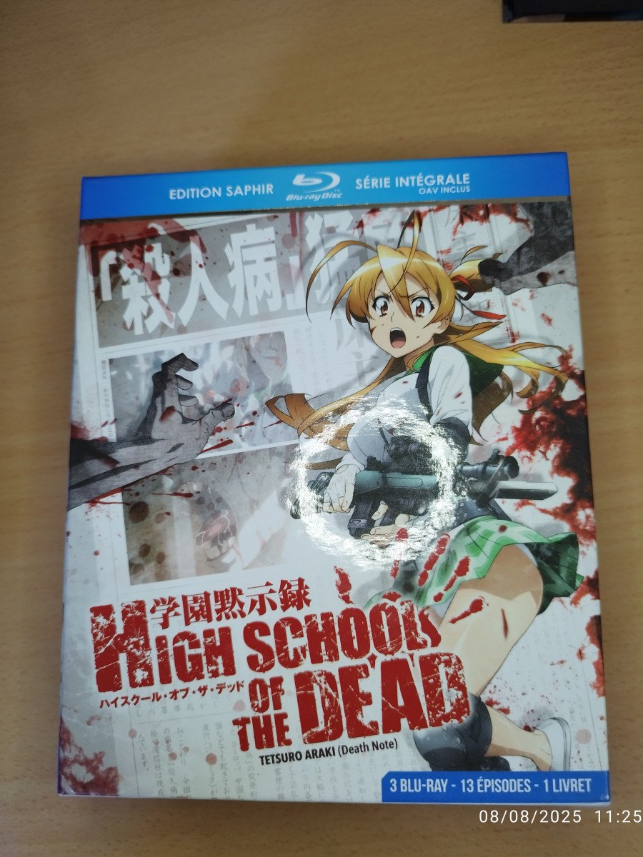 High school of the dead intégrale