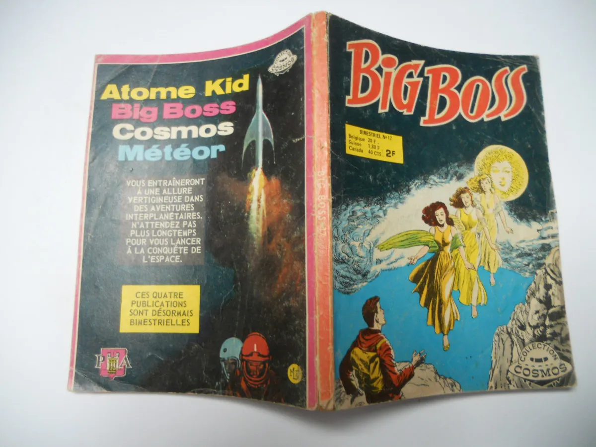 Big Boss N° 17 : La Dame De La Lune Cosmos aredit pocket - 1974