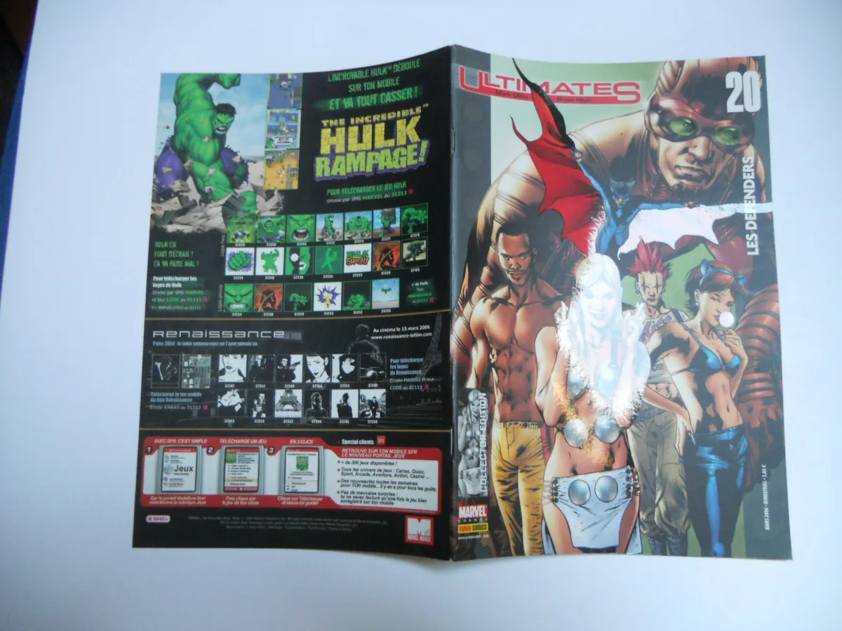 Ultimates Collector Edition N° 20 ( Mars 2006 )   " Les Defenders " : TBE