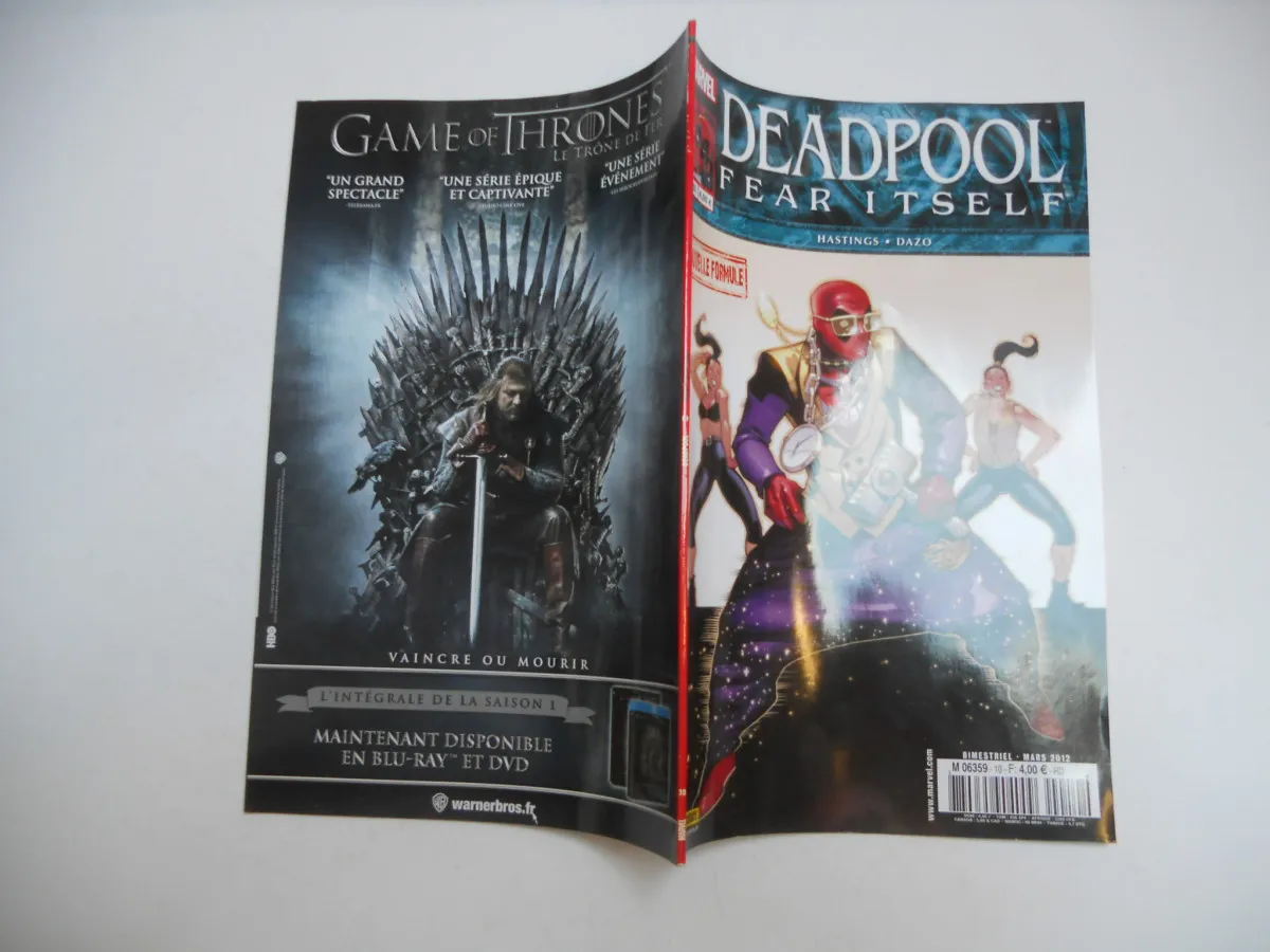 Deadpool Fear Itself N° 10 Mars 2012 Tbe
