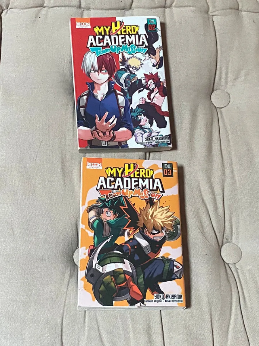 Lot de 2 mangas My Hero Academia