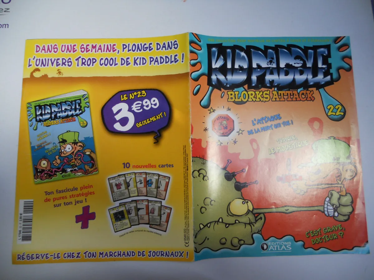 Kid Paddle Blorks Attack N°22 Editions Atlas