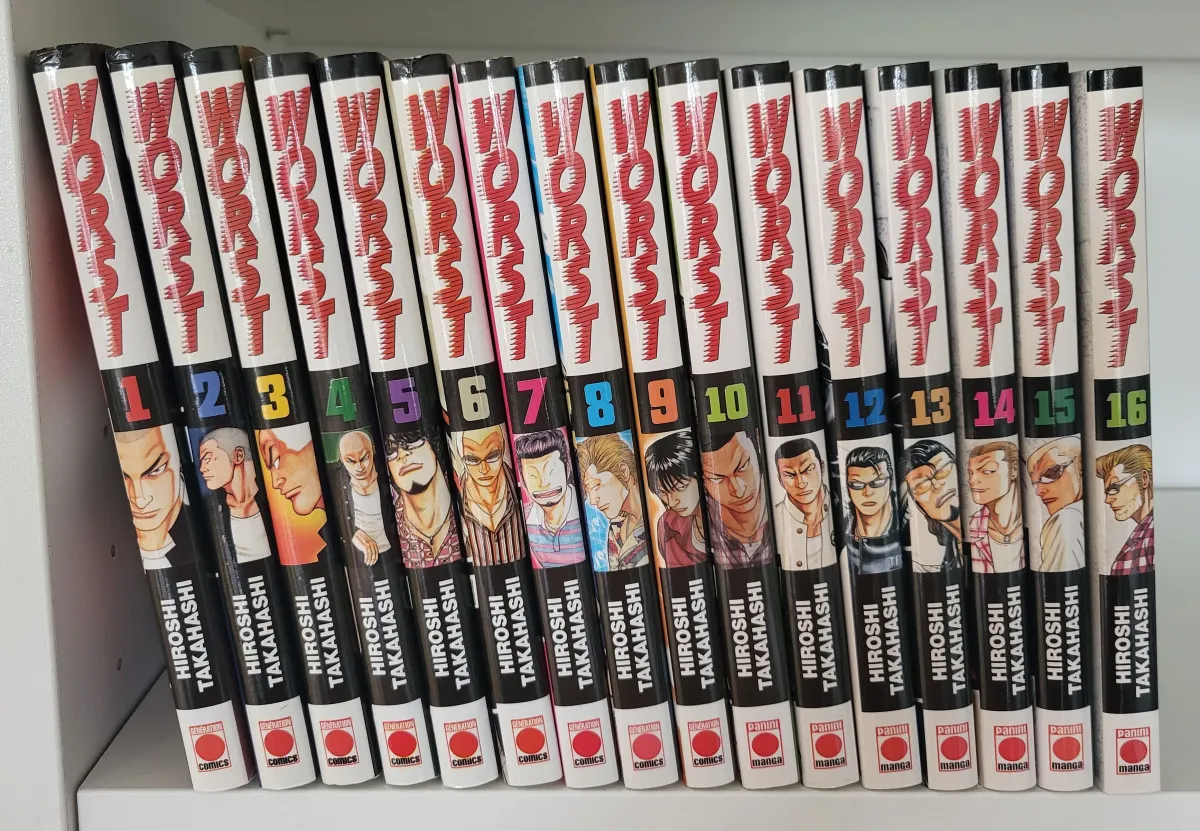 Worst Intégrale : Tome 1 À 16 (Manga De Hiroshi Takahashi)