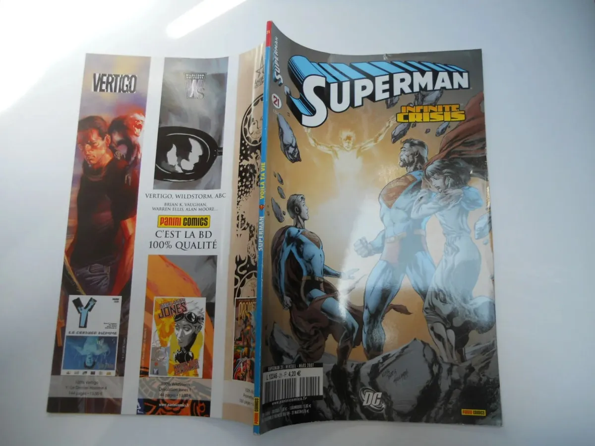 Superman N° 21 : " Voilà Ta Vie " ( Infinite Crisis ) TBE